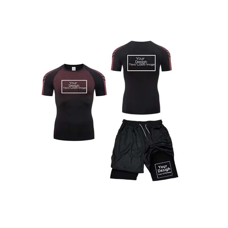 Compression Shorts Athletes - Men's Custom Printed Compression Set Your