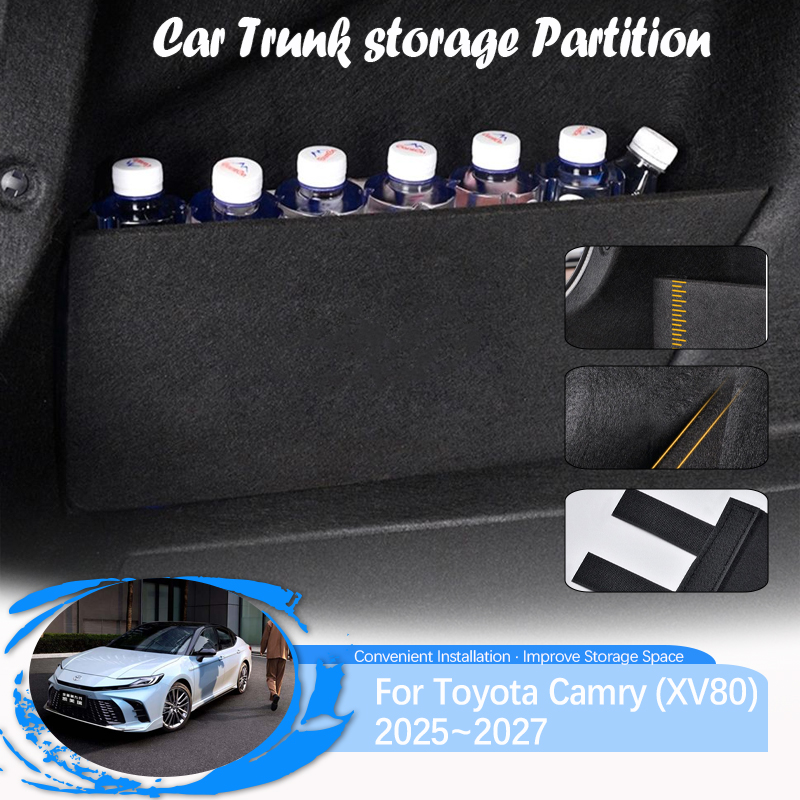 Bamboo Fiber Trunk - Car Trunk Storage Partitions For Toyota