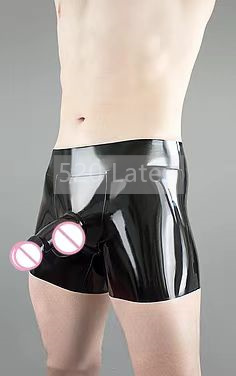 Boxer Shorts Modal - Latex Men Boxer Shorts Underwear Front