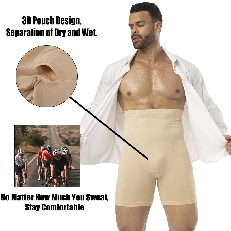Pouch Boxer Pouch - Men's Compression Underwear Sexy High Waist