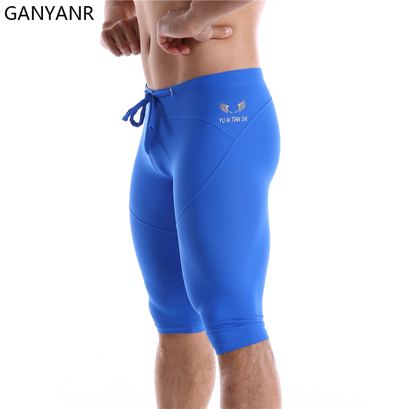 GANYANR Running Tights Men Com – обзор и цена Compression Shorts Athletes