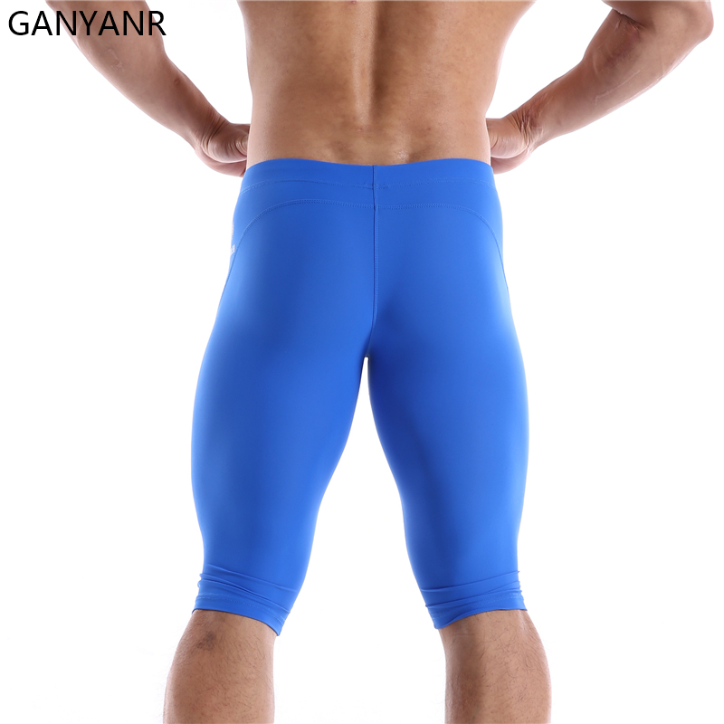 GANYANR Running Tights Men Com – обзор и цена Compression Shorts Athletes