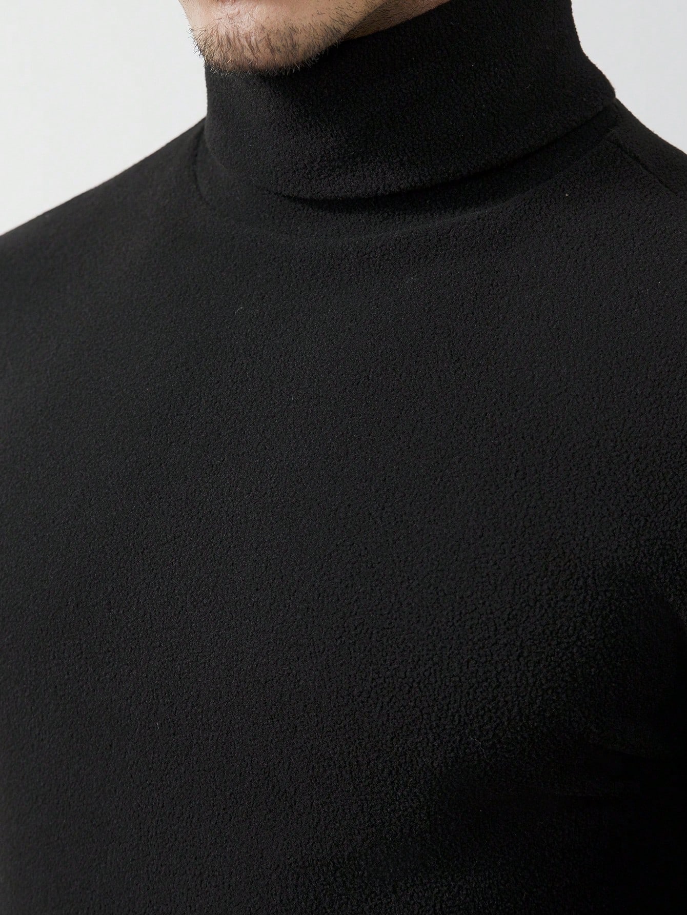 Men's Black High-Neck Long Sle – обзор и цена Base Layer Top
