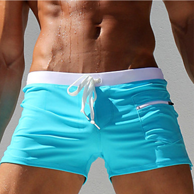 New Plus Size Mens Swim Pants  – обзор и цена Trunk Breathable Men