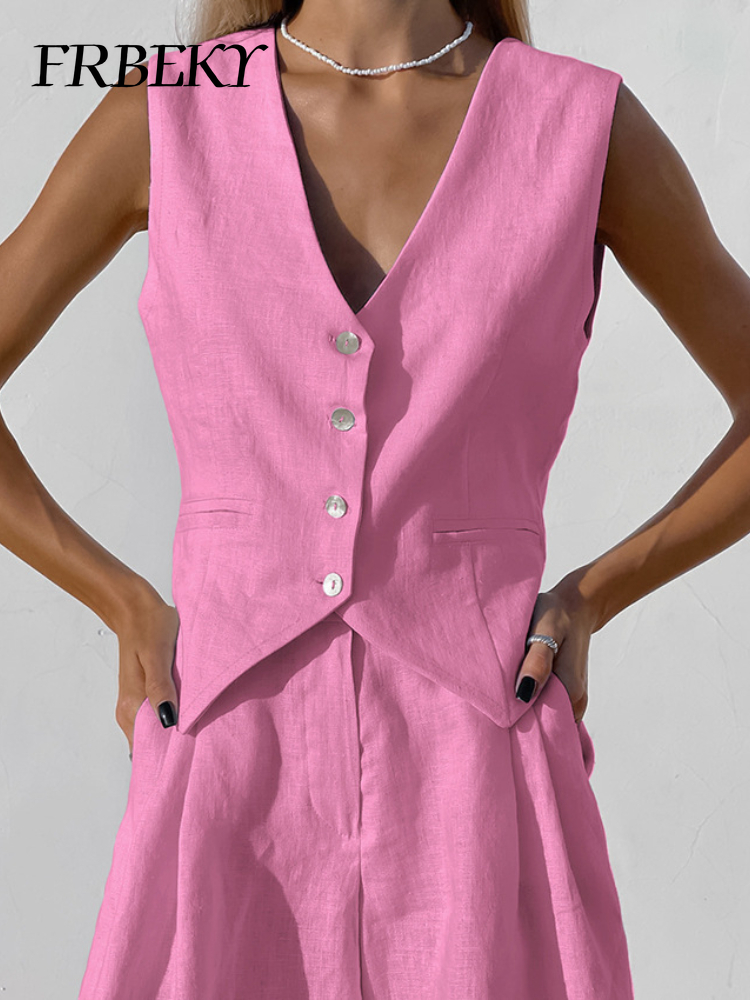 New Cotton Linen Vest Short Se – обзор и цена Sleeveless Undershirt