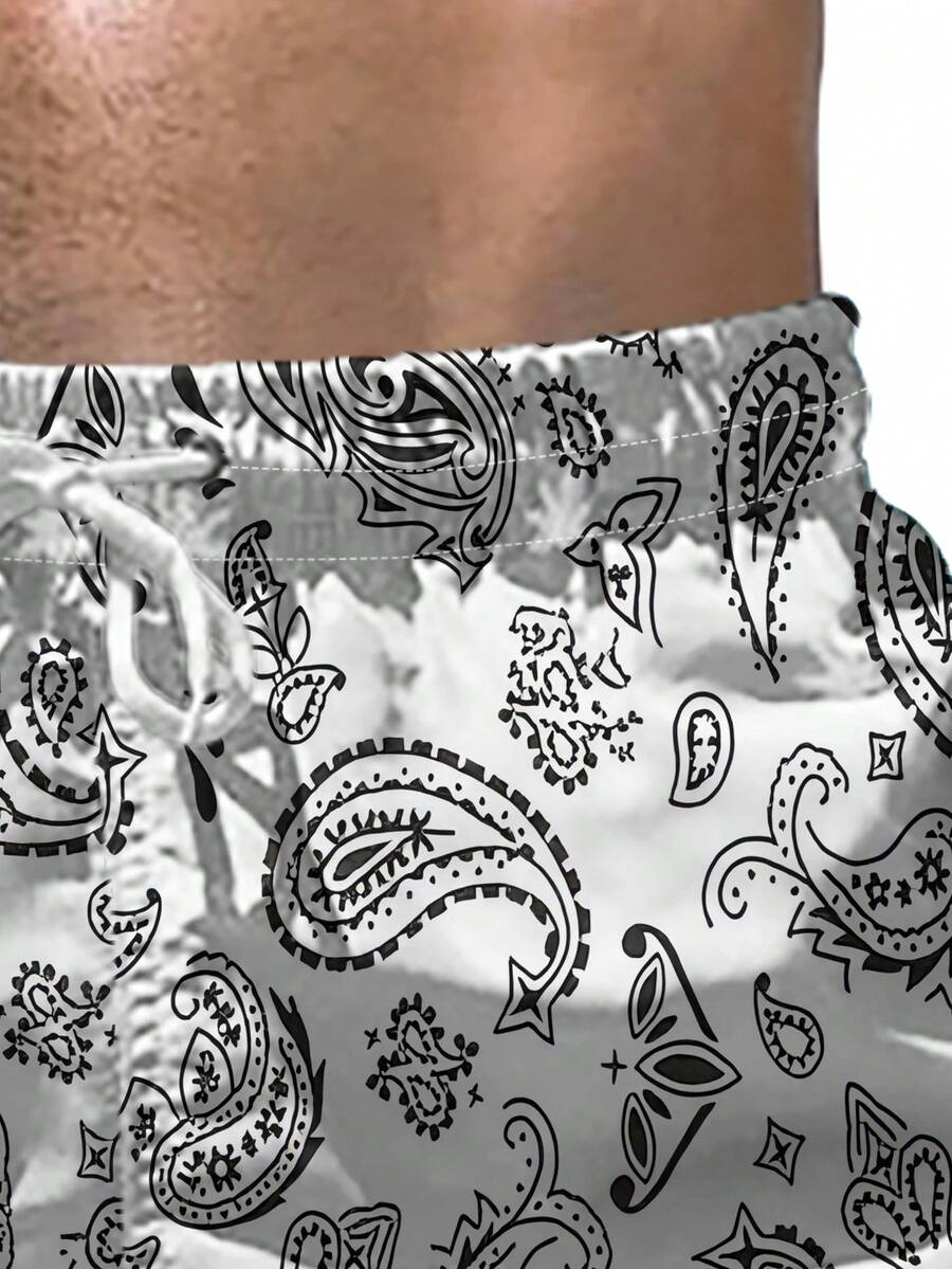 Mens Beach Shorts 3D Digital P – обзор и цена Trunk Breathable Men