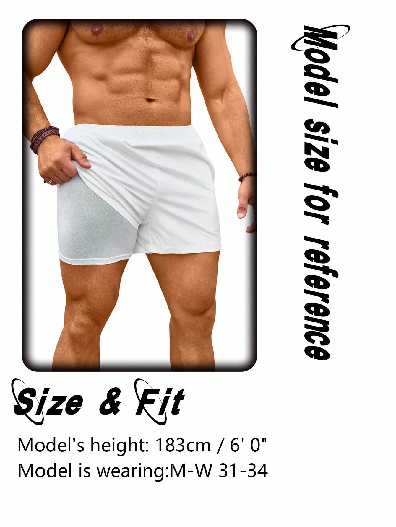 Men's Swimming Trunks Drawstri – обзор и цена Bamboo Fiber Trunk