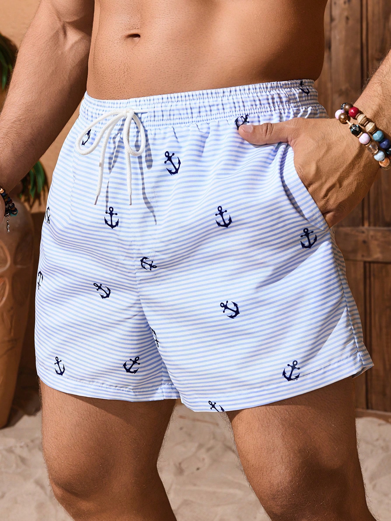 Men's Swimming Trunks Drawstri – обзор и цена Bamboo Fiber Trunk