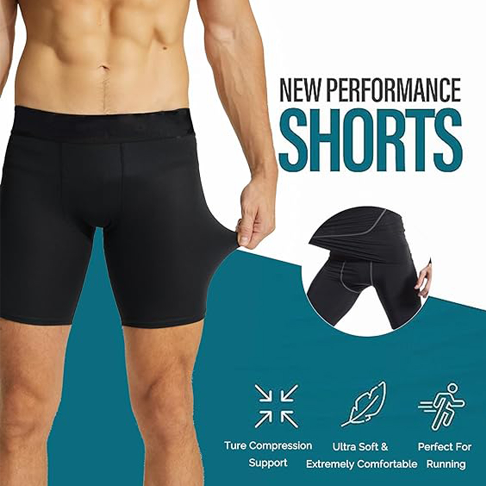 3 Pack Compression Shorts Men  – обзор и цена Compression Shorts Athletes