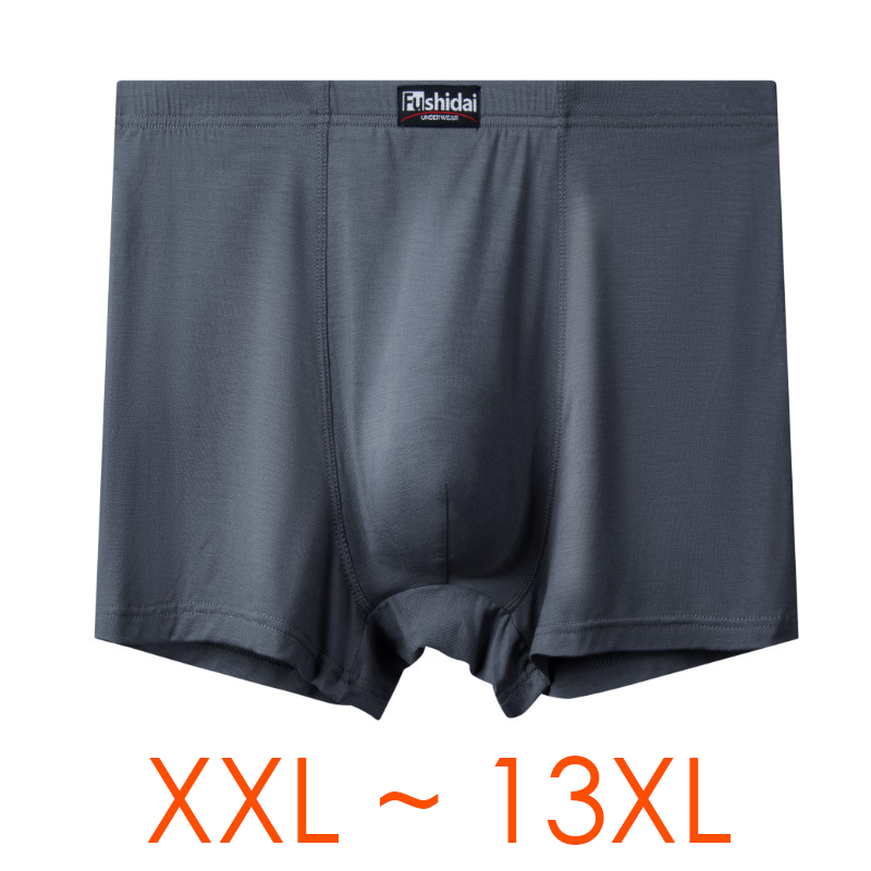 3pcs/lot 13XL Oversize Men Box – обзор и цена Boxer Shorts Modal