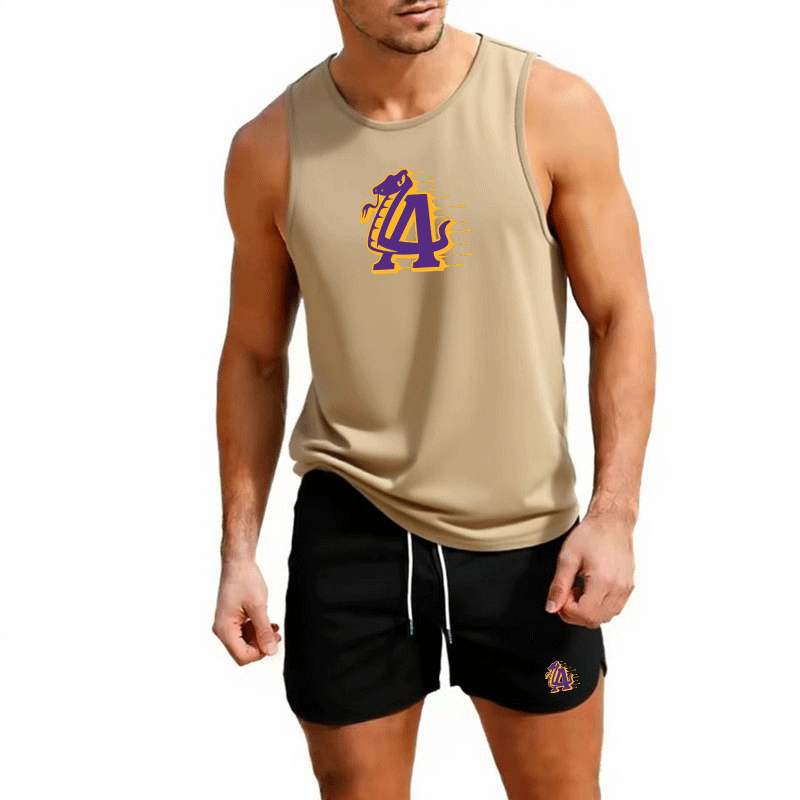 Fitness loose men tank top  sl – обзор и цена Sleeveless Undershirt