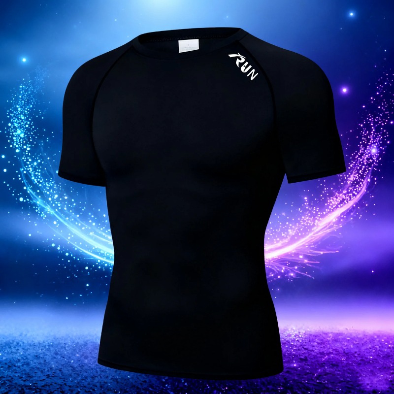 Men Quick Dry Compression Elas – обзор и цена T Shirt Tight Fit
