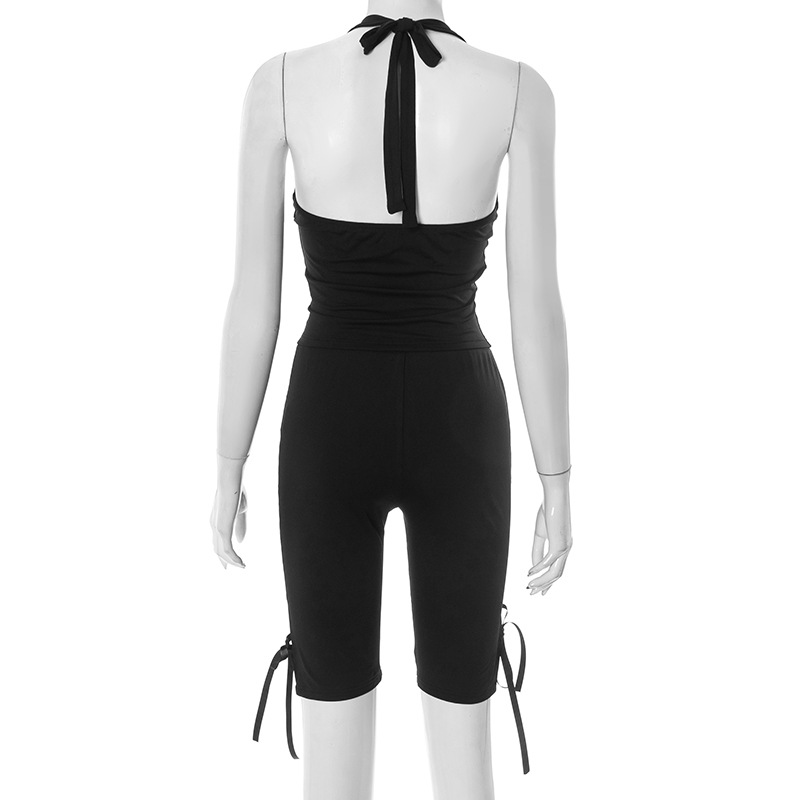 Women Solid 2 Piece Set Summer – обзор и цена Suspender Tank Top