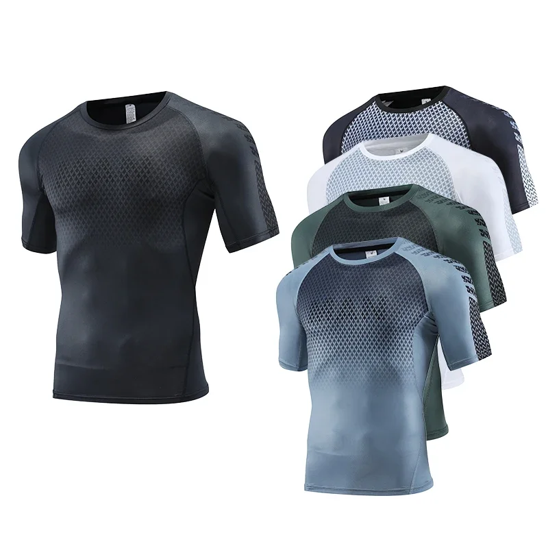 Mens Sport Top for Fitness T-s – обзор и цена T Shirt Tight Fit