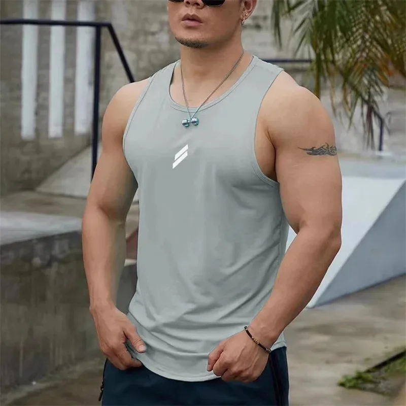 2026 Summer Men's tank top Cas – обзор и цена Undershirt Crew Neck