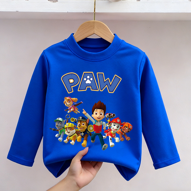 PAW Patrol Long Sleeves T-Shir – обзор и цена Undershirt Crew Neck