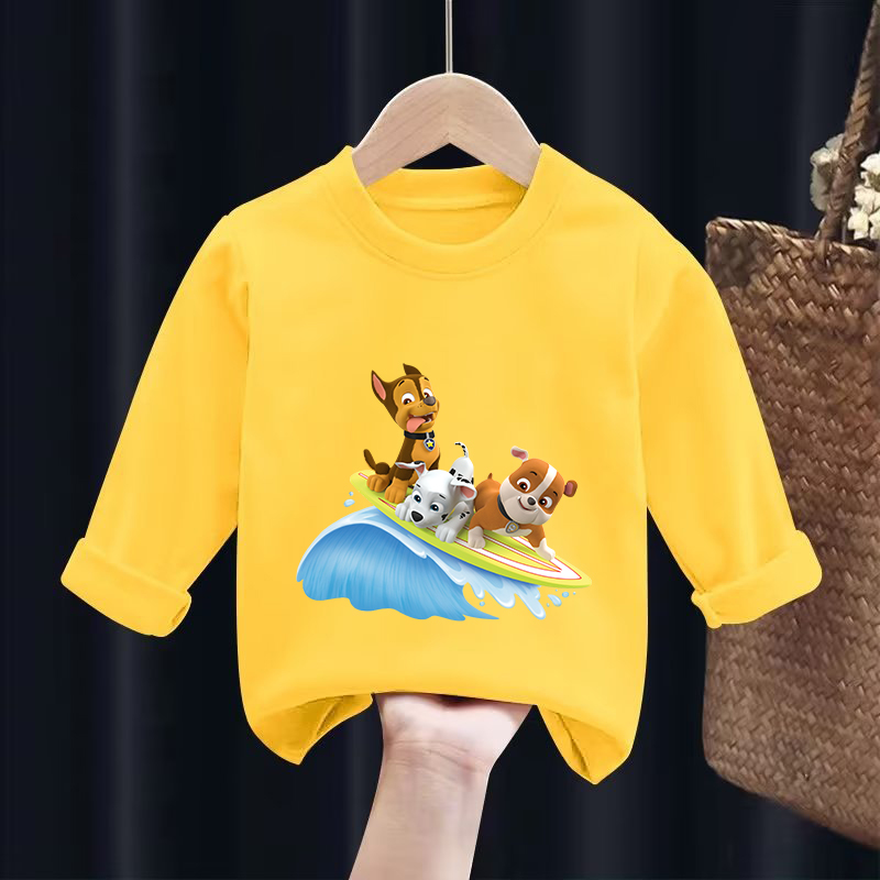 PAW Patrol Long Sleeves T-Shir – обзор и цена Undershirt Crew Neck