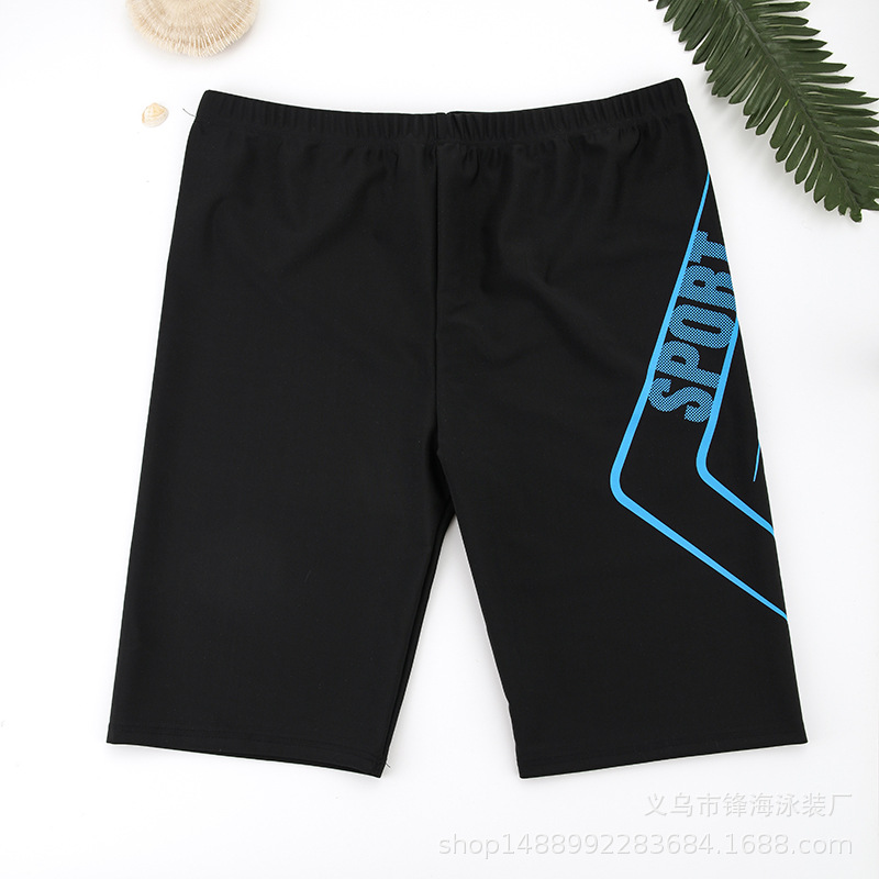 Blue quick-dry swim trunks for – обзор и цена Long Leg Trunk Men