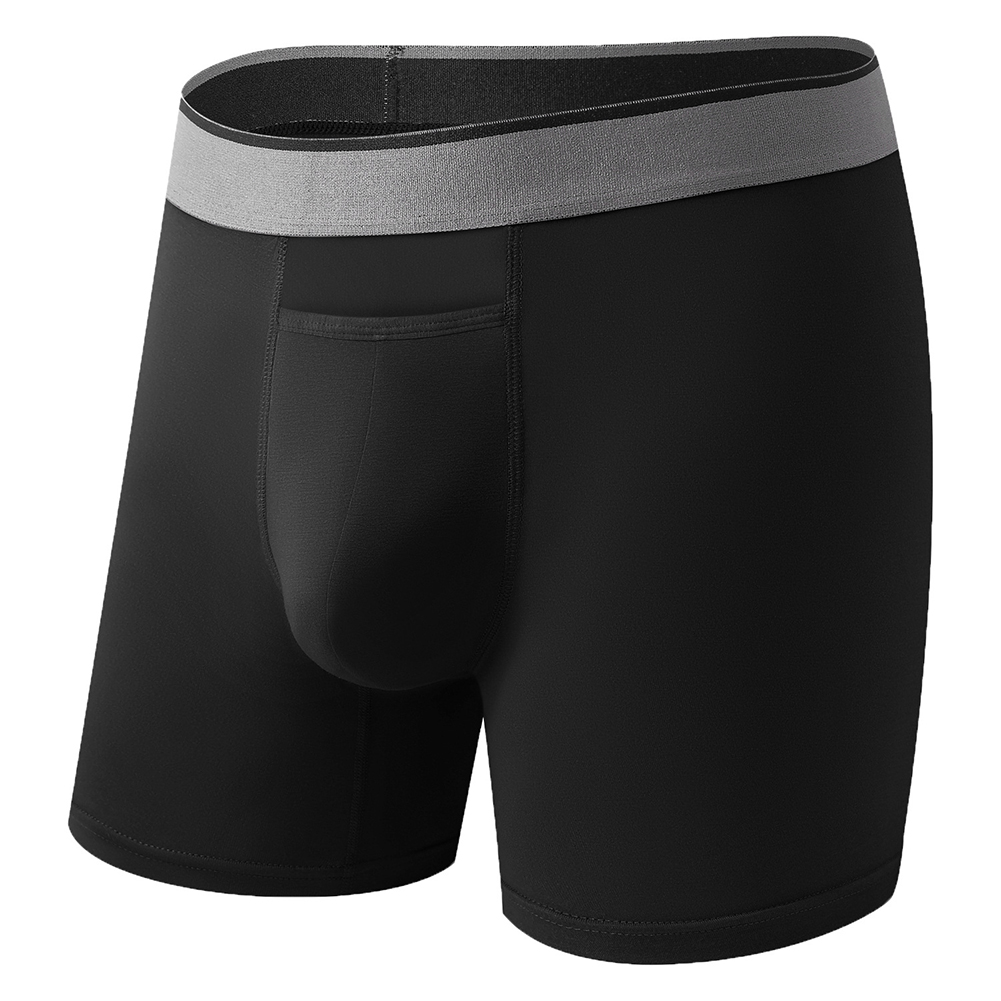 1pc Men Long Leg Shorts Soft U – обзор и цена Bamboo Fiber Trunk