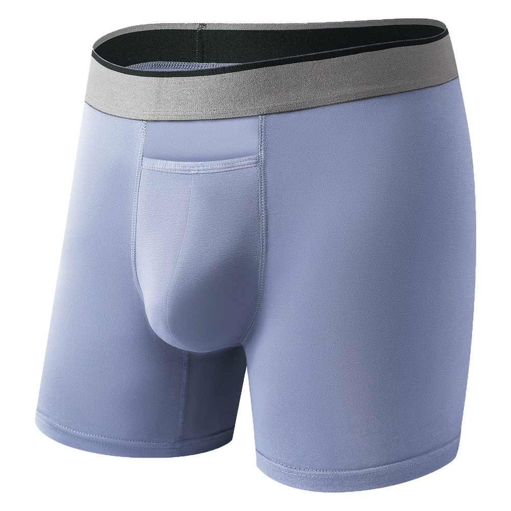 1pc Men Long Leg Shorts Soft U – обзор и цена Bamboo Fiber Trunk