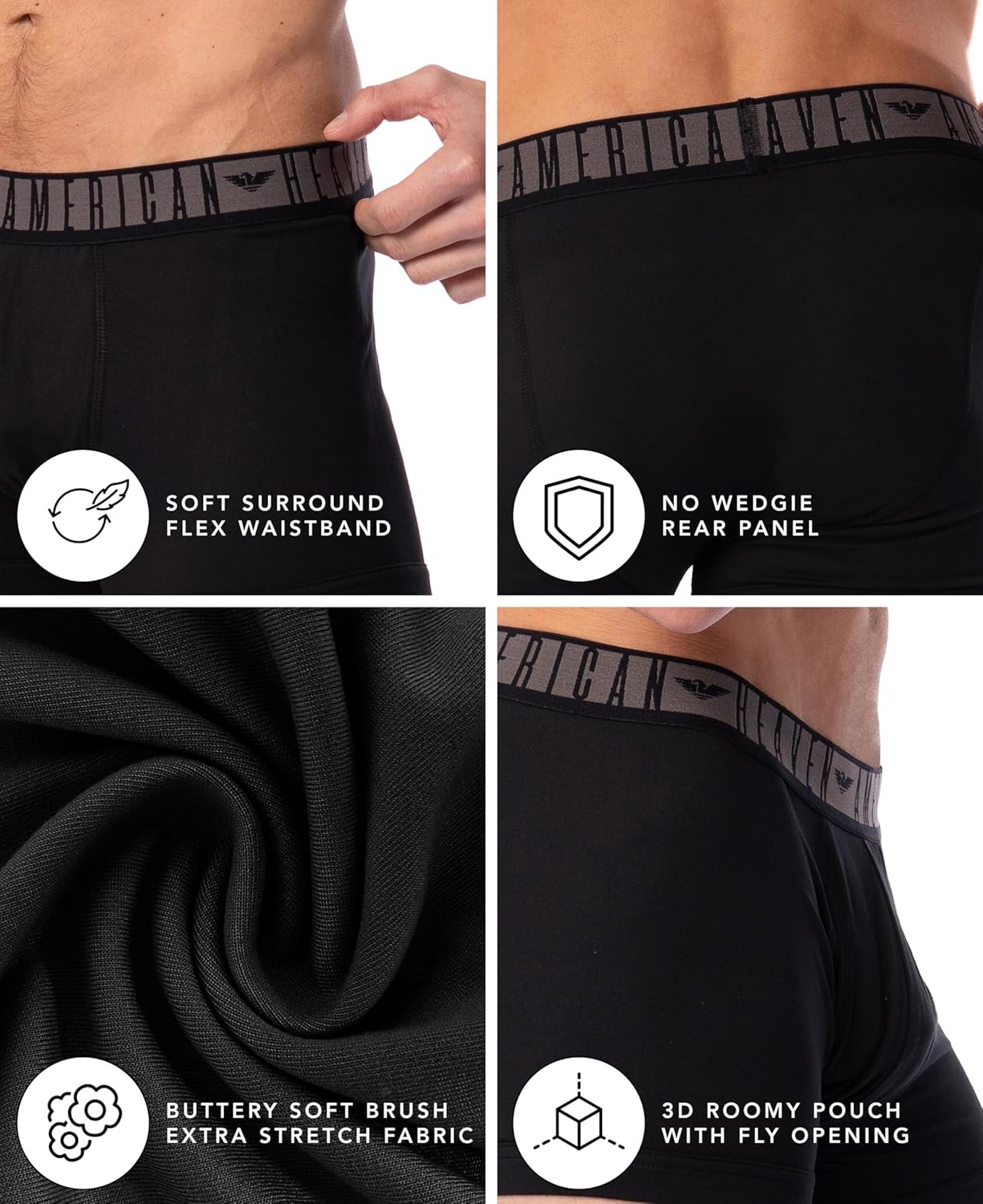 Men's Underwear Trunks | Ultra – обзор и цена Boxer Brief Pack Cotton