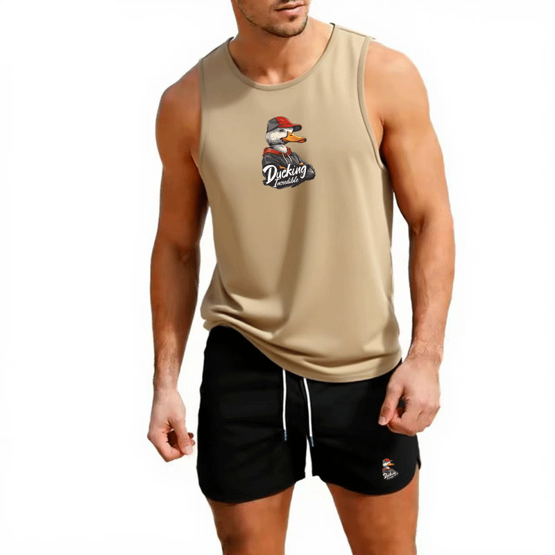 Fitness loose men tank top  sl – обзор и цена Sleeveless Undershirt