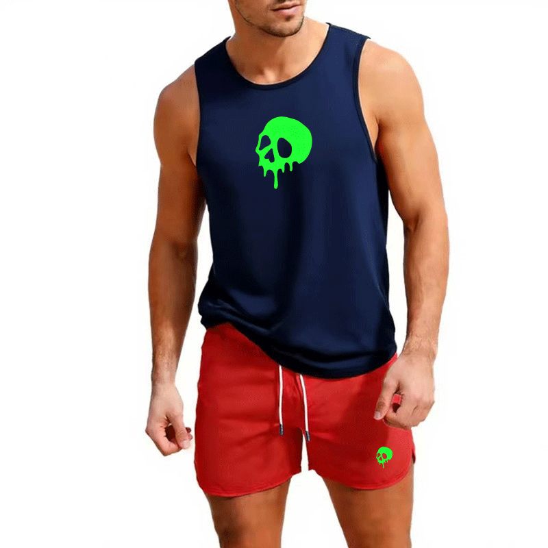 Fitness loose men tank top  sl – обзор и цена Sleeveless Undershirt