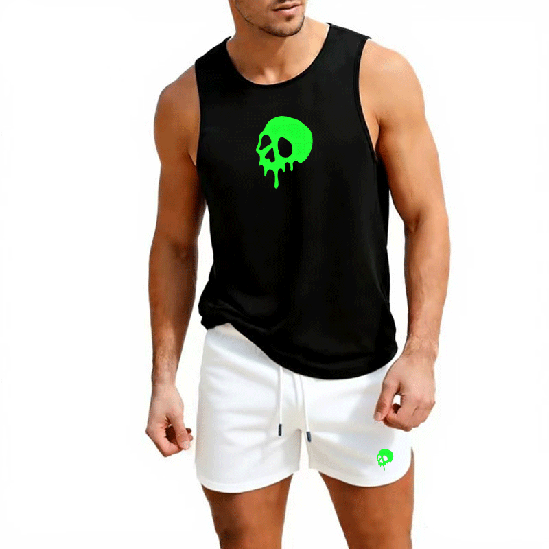 Fitness loose men tank top  sl – обзор и цена Sleeveless Undershirt