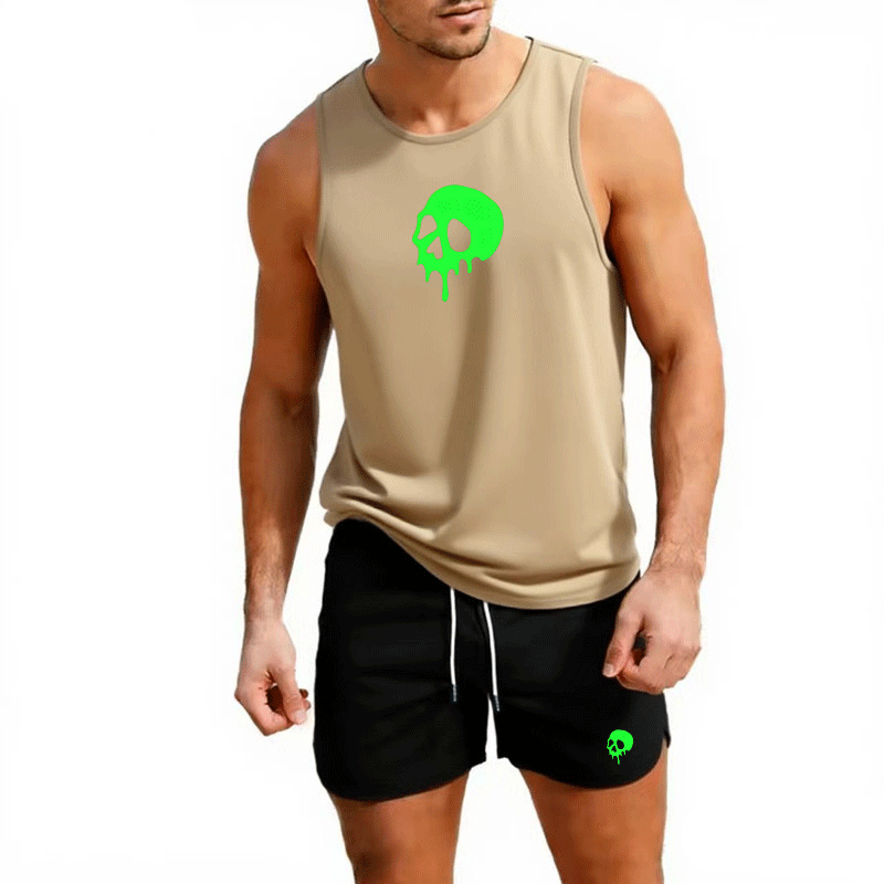 Fitness loose men tank top  sl – обзор и цена Sleeveless Undershirt
