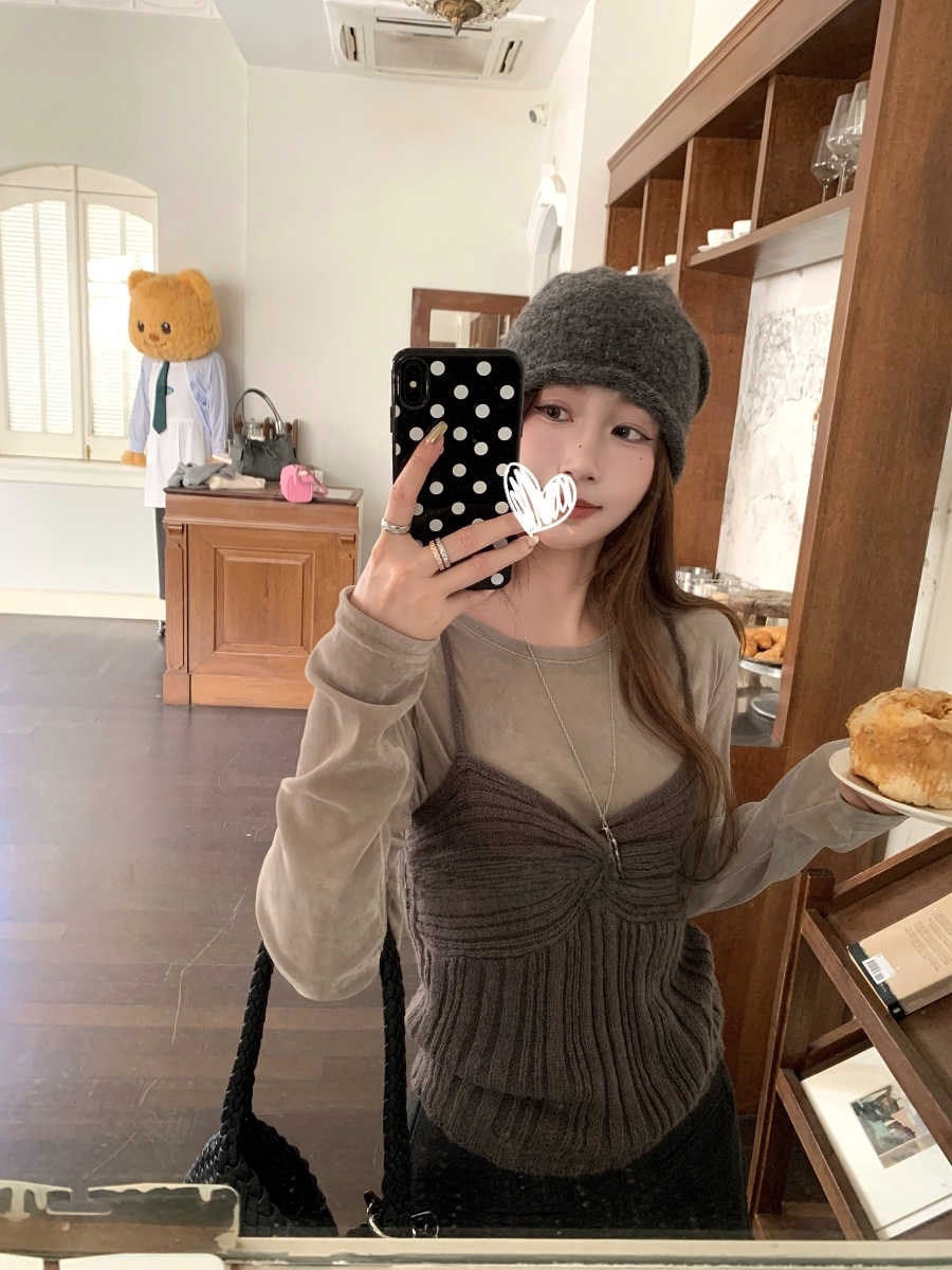 Korean Ambient Knitted Long Sv – обзор и цена Base Layer Top