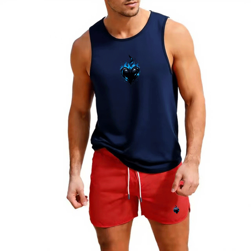 Fitness loose men tank top  sl – обзор и цена Sleeveless Undershirt