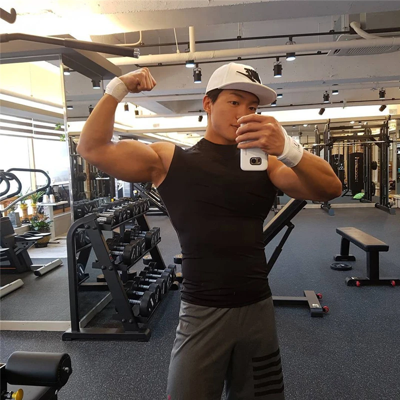 Compression Tight Clothing Gym – обзор и цена Sleeveless Undershirt