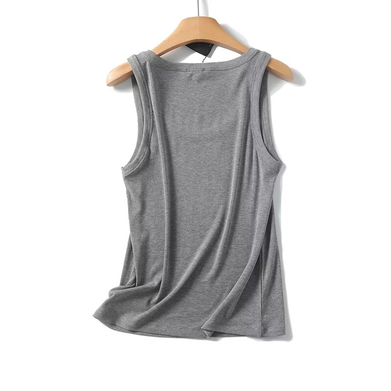 Maxdutti Solid Slim Fit Summer – обзор и цена Tank Top Ribbed