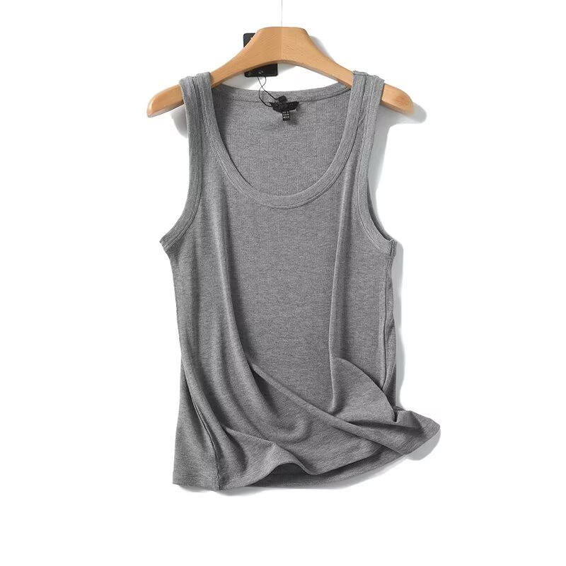 Maxdutti Solid Slim Fit Summer – обзор и цена Tank Top Ribbed
