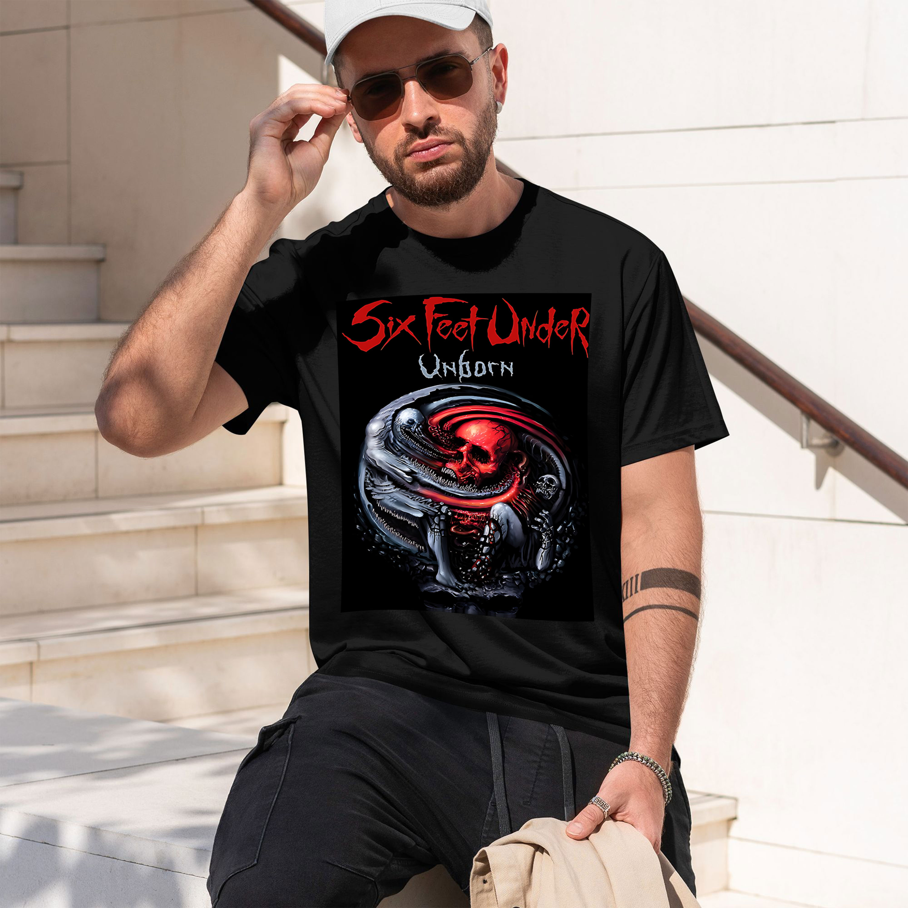 Six Feet Under – Unborn back 2 – обзор и цена Undershirt Crew Neck