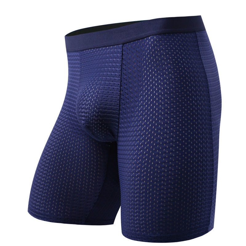 Men's Boxers Shorts Ice Silk M – обзор и цена Long Leg Trunk Men