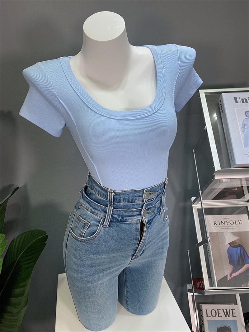 Slimming Effect Short Sleeve U – обзор и цена Base Layer Top