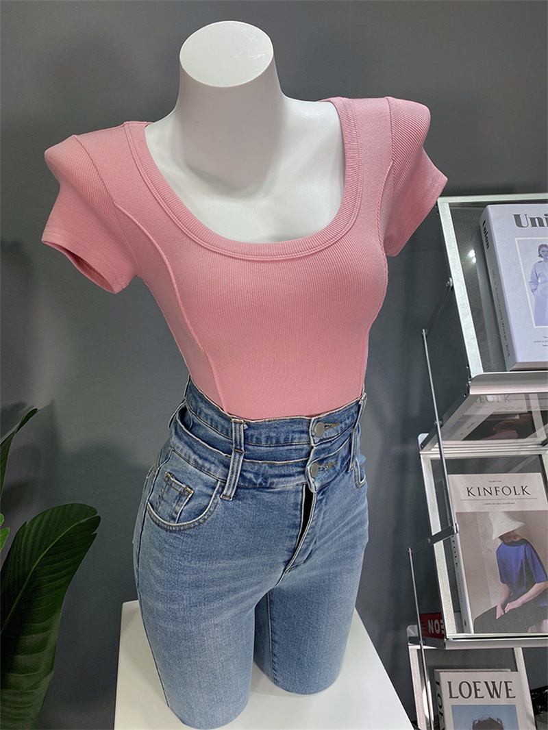 Slimming Effect Short Sleeve U – обзор и цена Base Layer Top