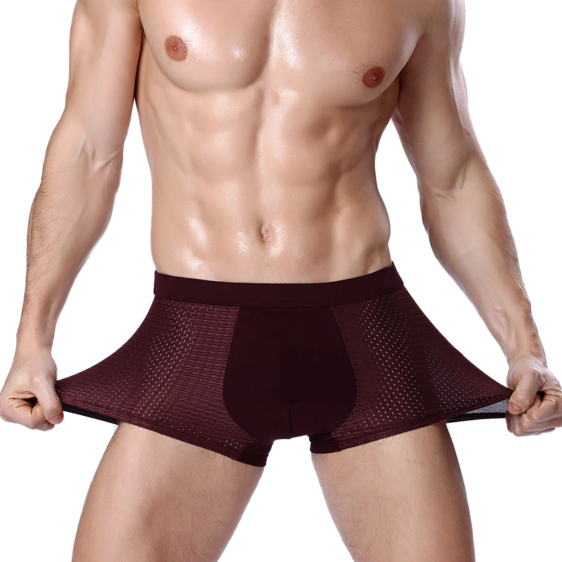 L-8XL Plus Banboo Fiber Men Un – обзор и цена Boxer Shorts Modal