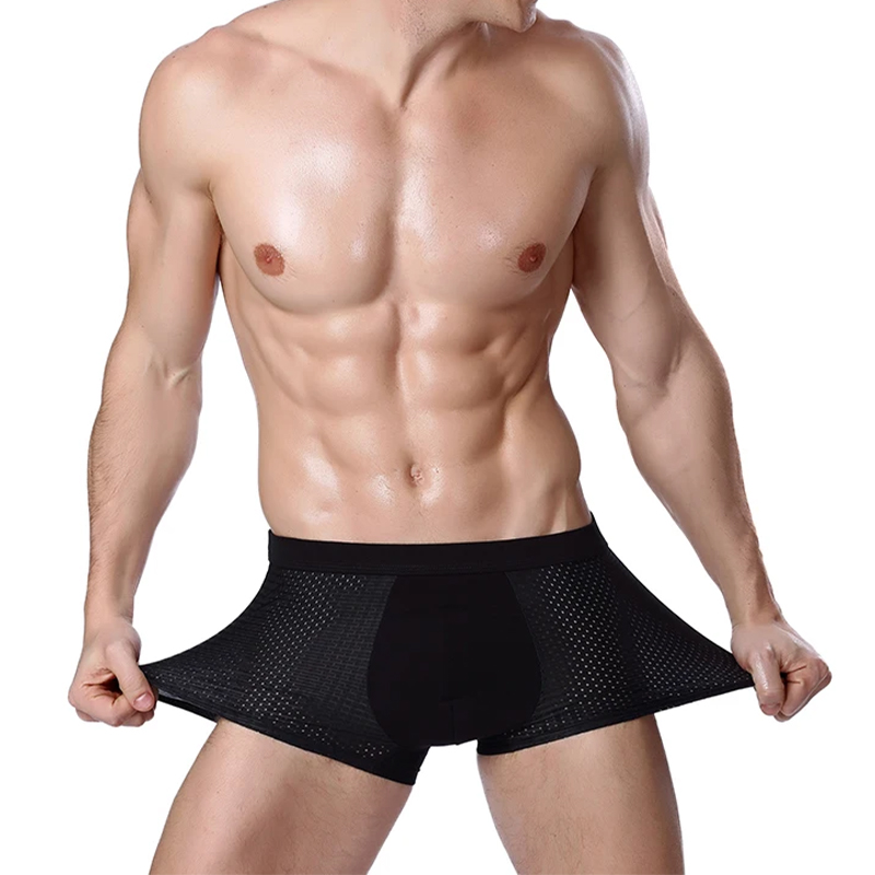 L-8XL Plus Banboo Fiber Men Un – обзор и цена Boxer Shorts Modal