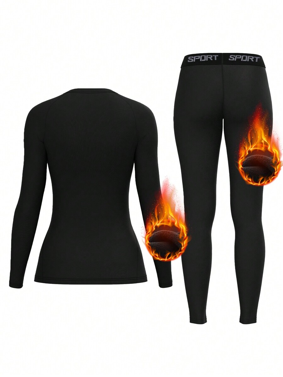 Women Fleece Thermal Underwear – обзор и цена Base Layer Top