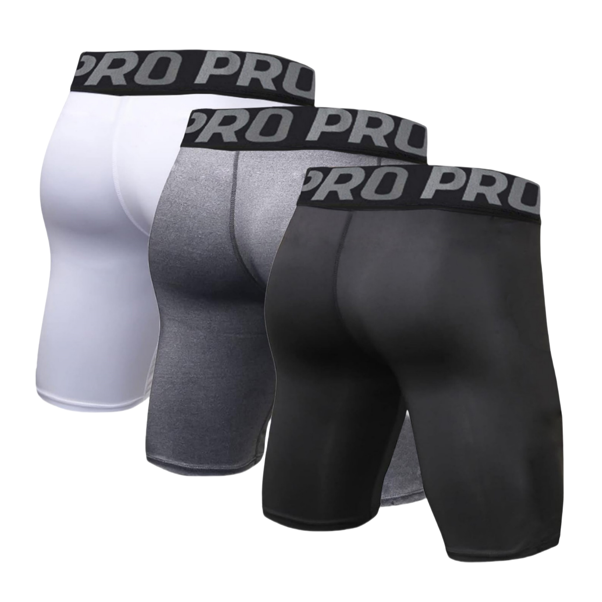 3 Pack Mens Compression Shorts – обзор и цена Performance Boxer Sport