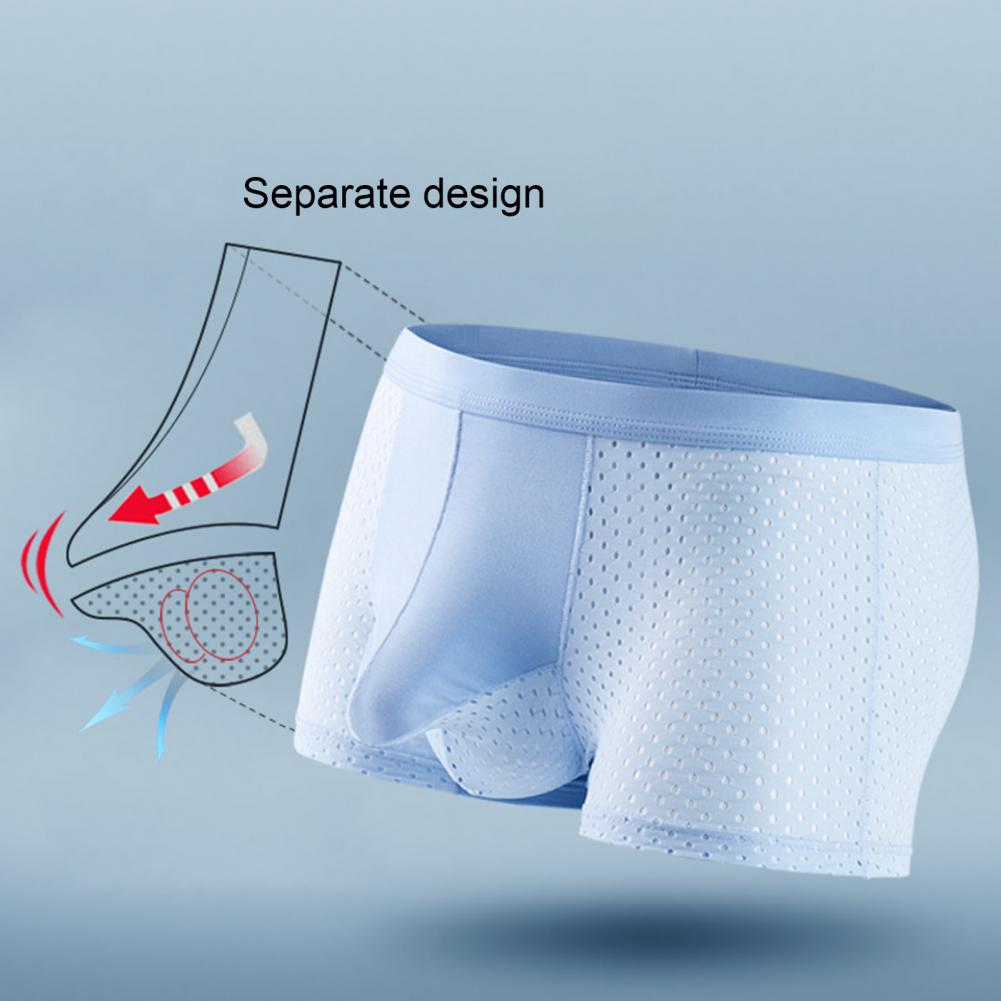2025 M-3XL Men Boxers Elephant – обзор и цена Mesh Sport Boxer