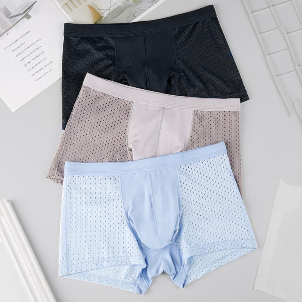 2025 M-3XL Men Boxers Elephant – обзор и цена Mesh Sport Boxer