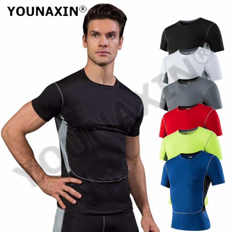 Men Top Sports T-Shirts Compre – обзор и цена T Shirt Tight Fit