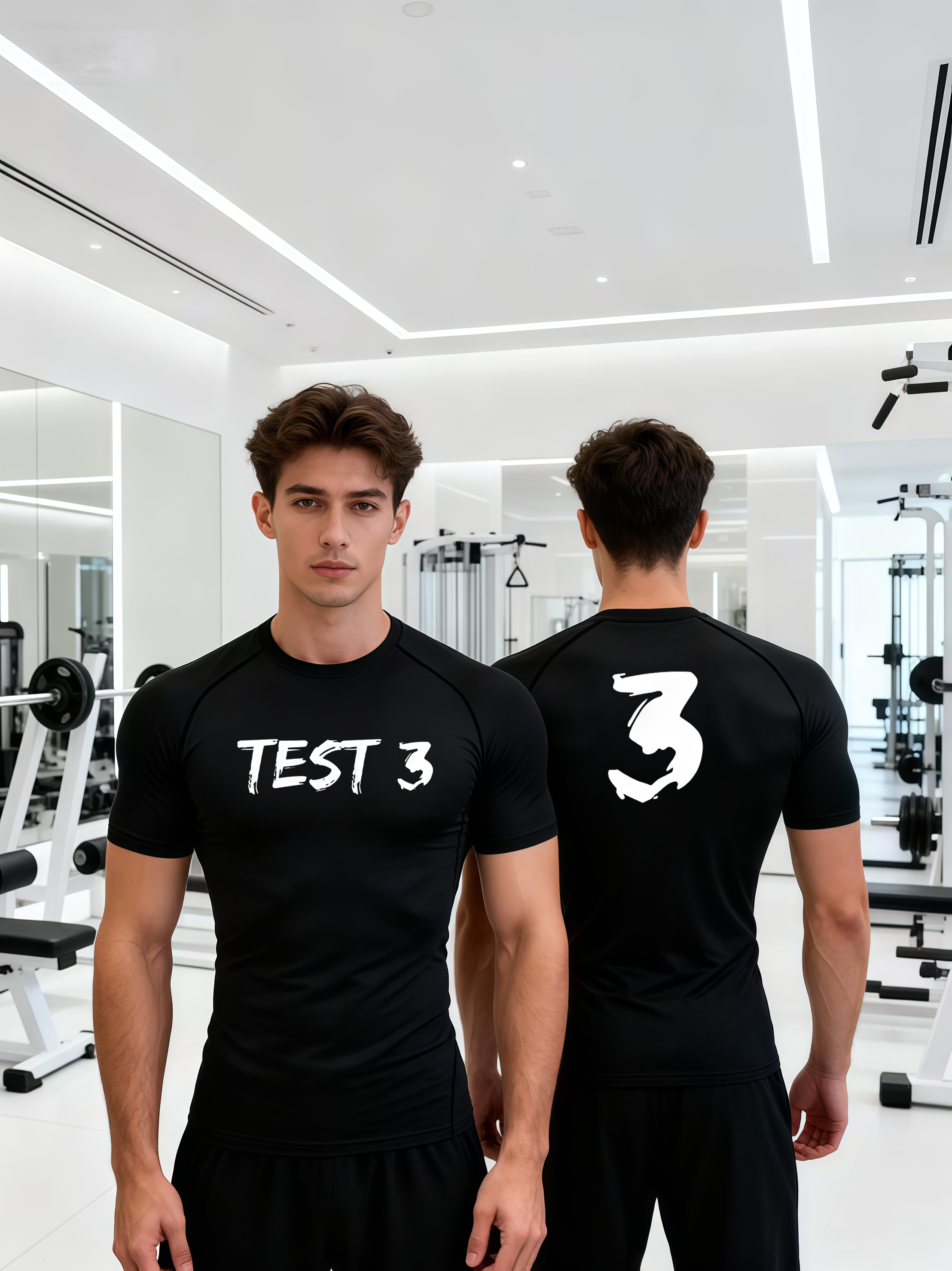 Men's Ultra Thin Round Neck Qu – обзор и цена T Shirt Tight Fit