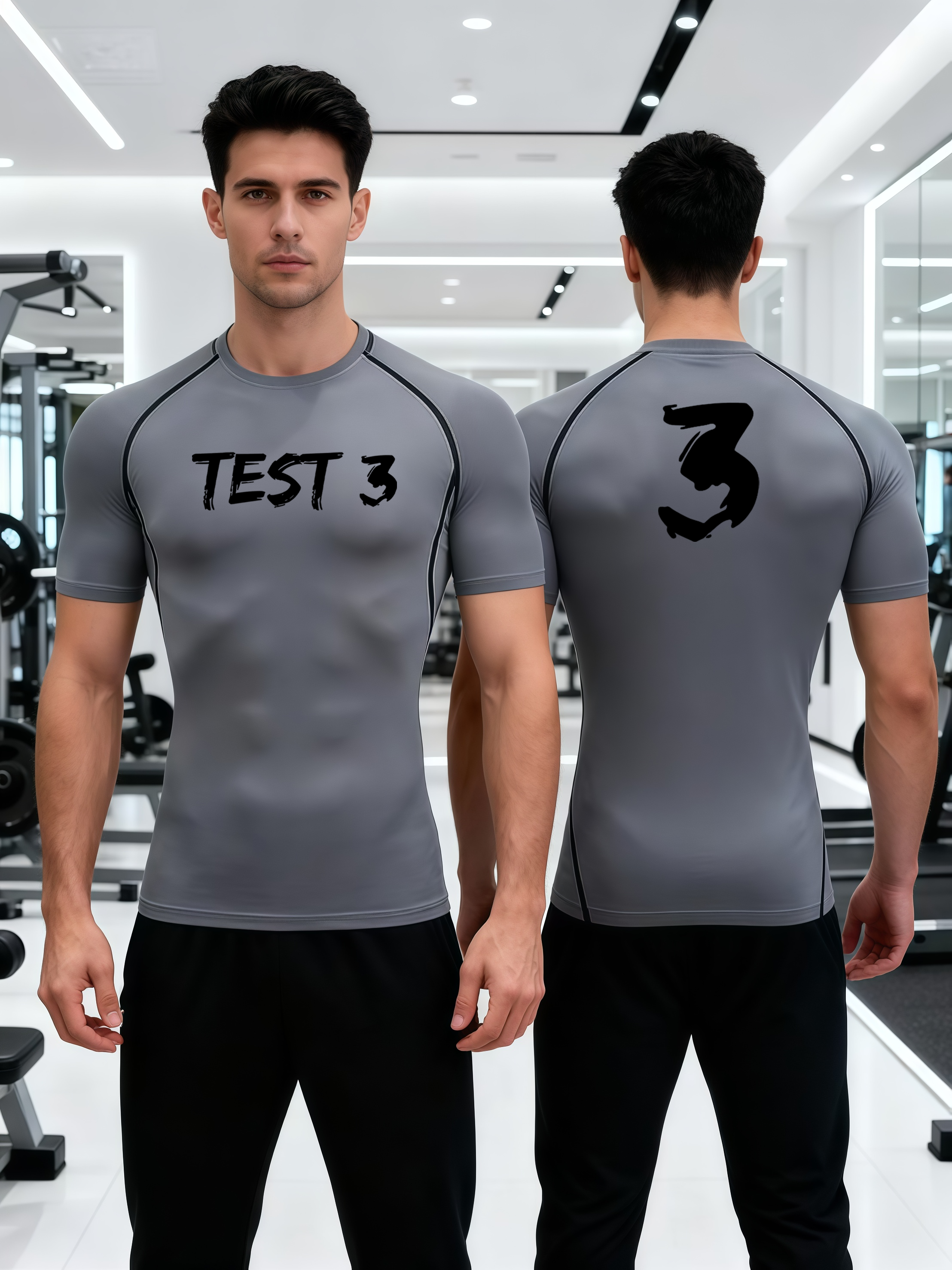 Men's Ultra Thin Round Neck Qu – обзор и цена T Shirt Tight Fit