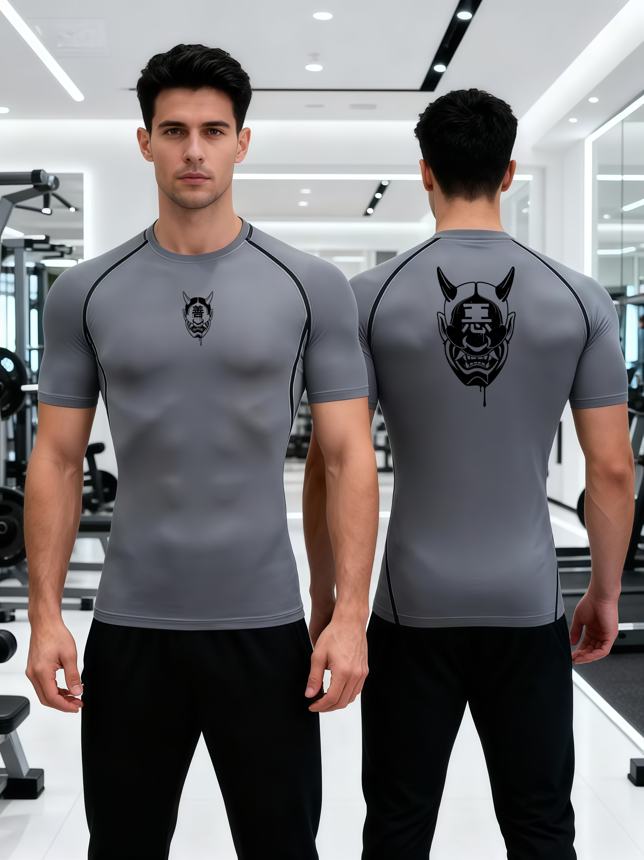 Men's Ultra Thin Round Neck Qu – обзор и цена T Shirt Tight Fit