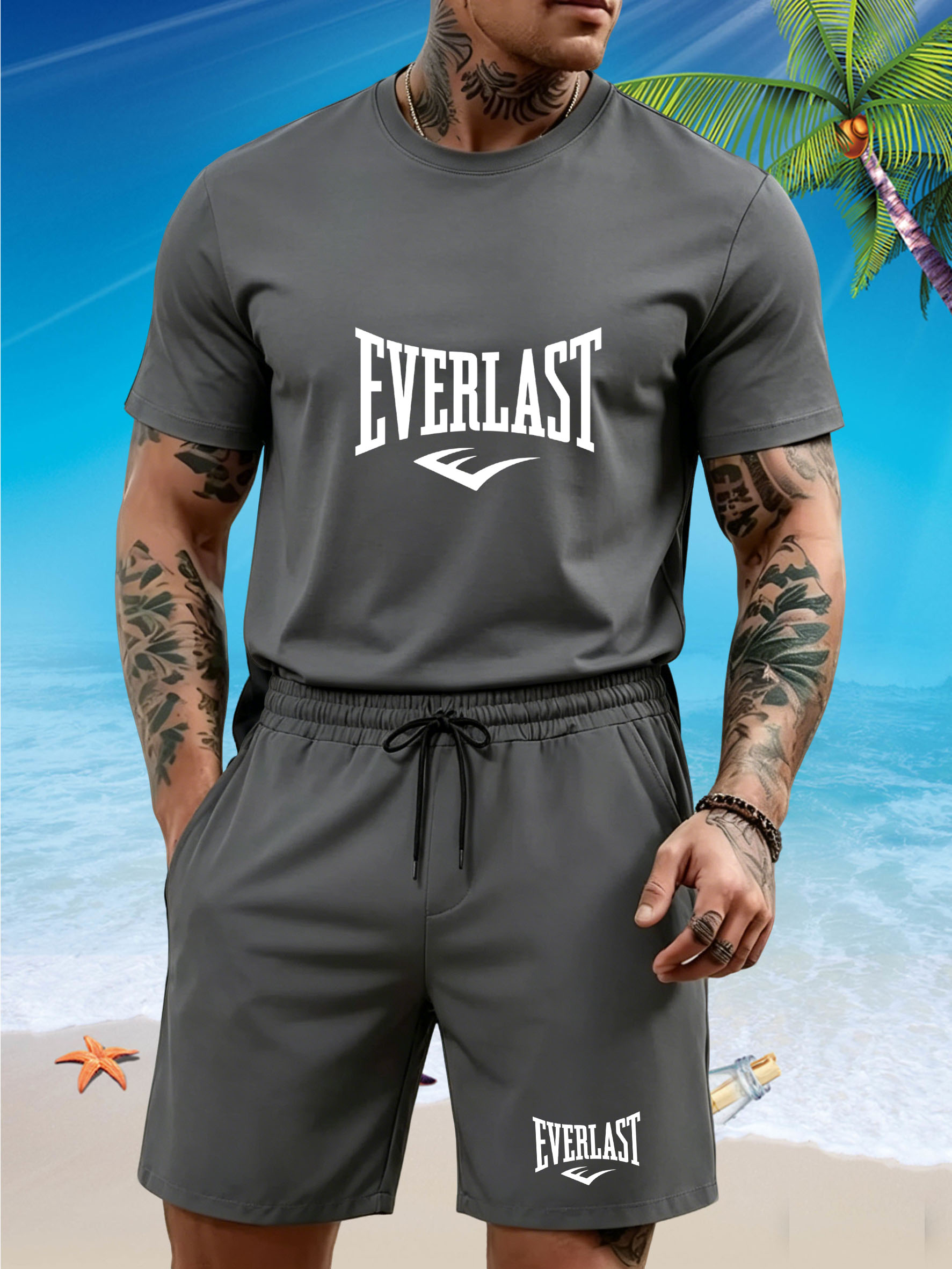 New men's slim fit T-shirt set – обзор и цена T Shirt Tight Fit