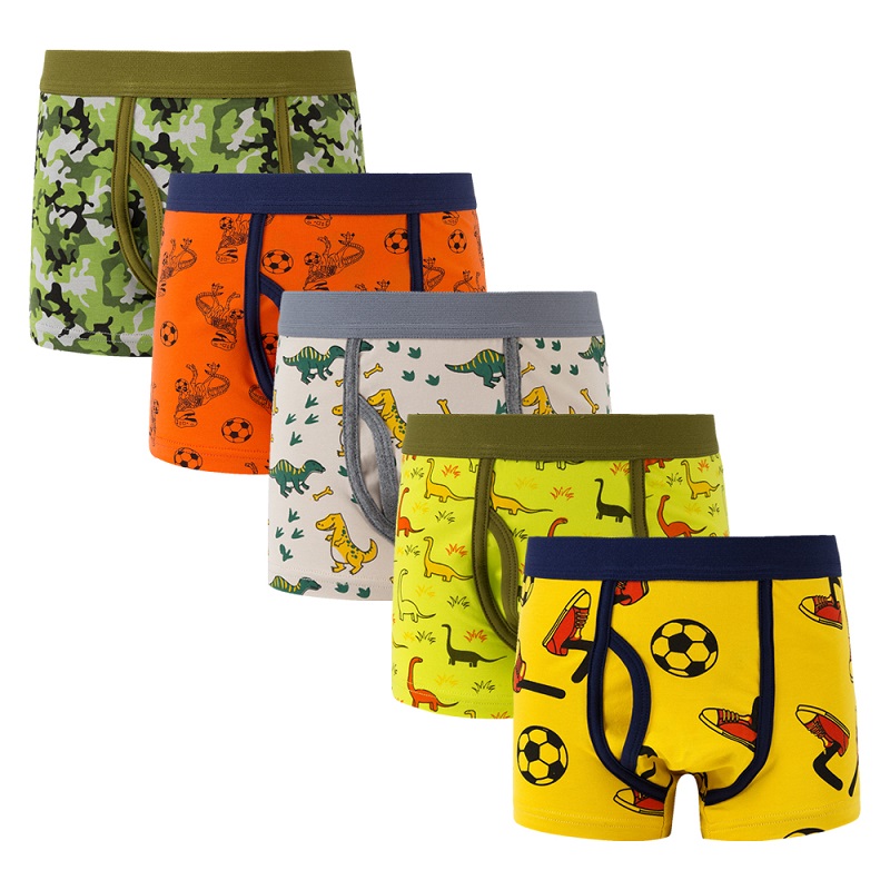 Little Boys' Cotton Boxer Brie – обзор и цена Boxer Brief Pack Cotton